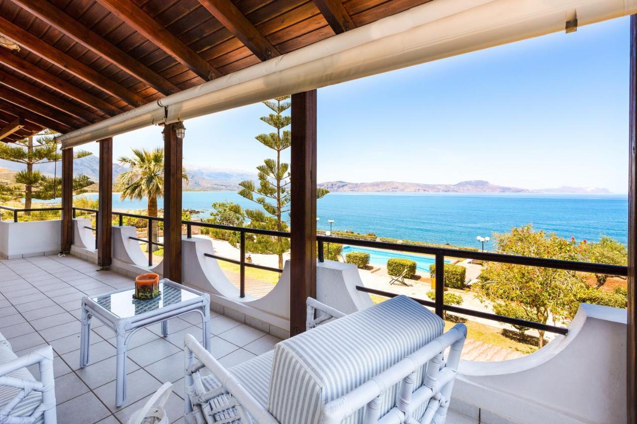 Beachfront Family Villa Katerina With Private Pool, Playground, Bbq & Amazing Sea Views! Petres  外观 照片